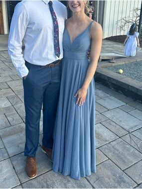 Dusty Blue Kanali K Dress